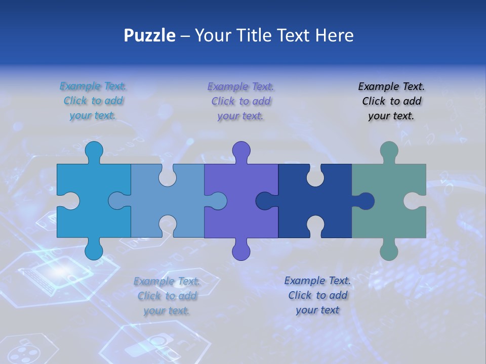 Mobile Object Touchscreen PowerPoint Template