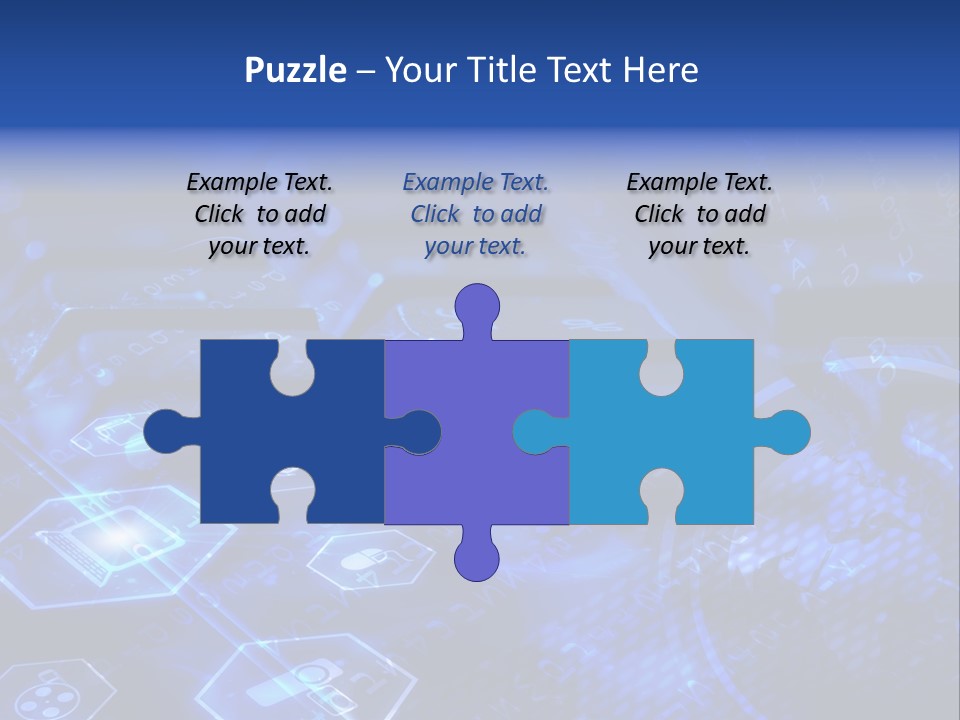 Mobile Object Touchscreen PowerPoint Template