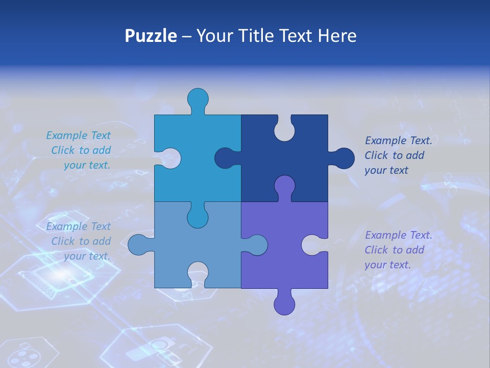 Mobile Object Touchscreen PowerPoint Template