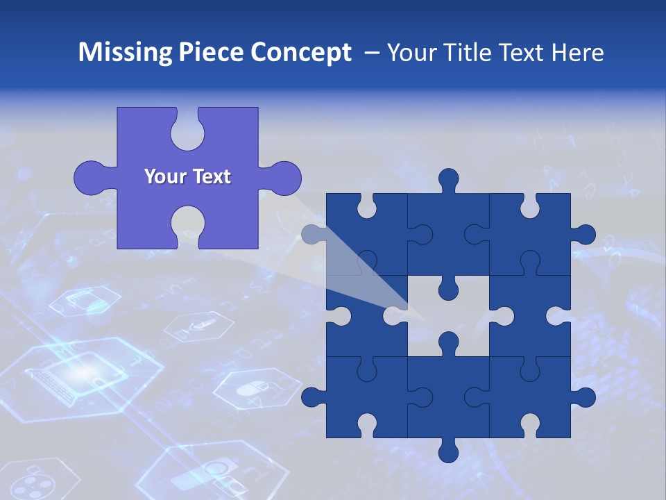 Mobile Object Touchscreen PowerPoint Template