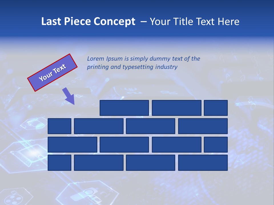 Mobile Object Touchscreen PowerPoint Template