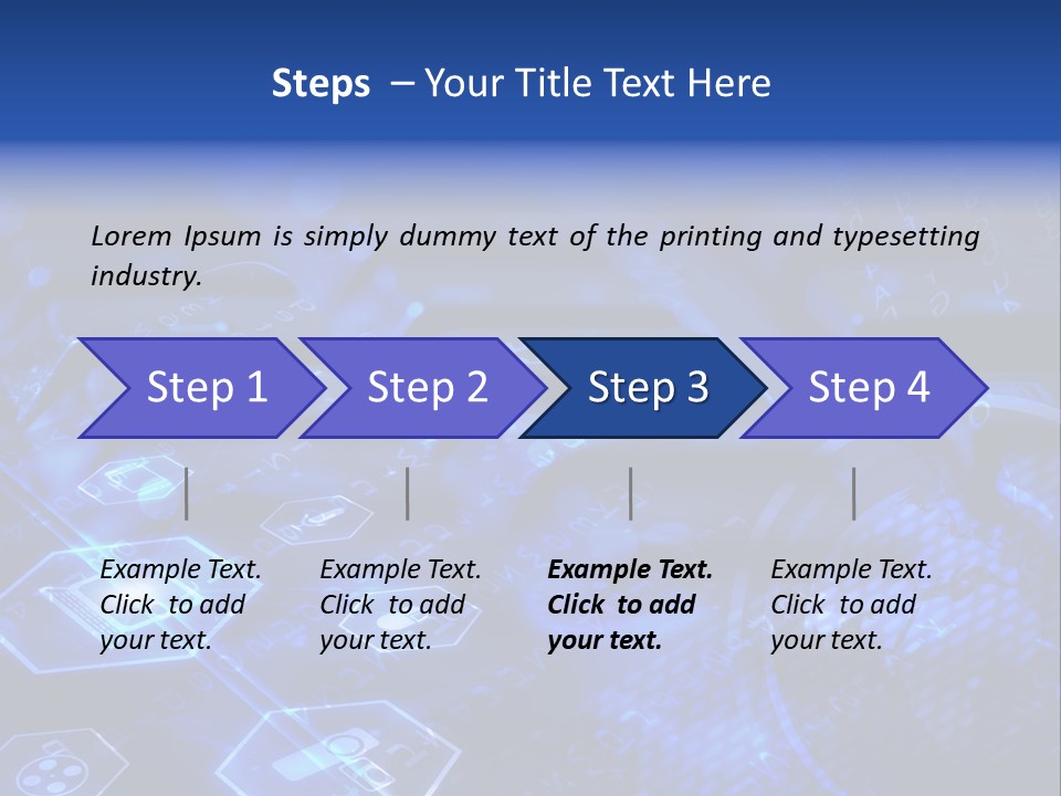 Mobile Object Touchscreen PowerPoint Template