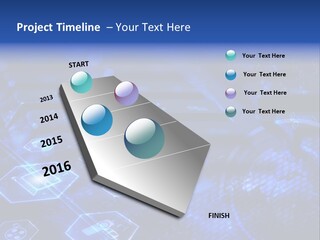 Mobile Object Touchscreen PowerPoint Template