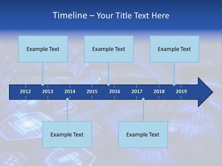 Mobile Object Touchscreen PowerPoint Template
