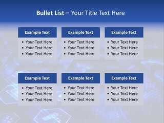 Mobile Object Touchscreen PowerPoint Template