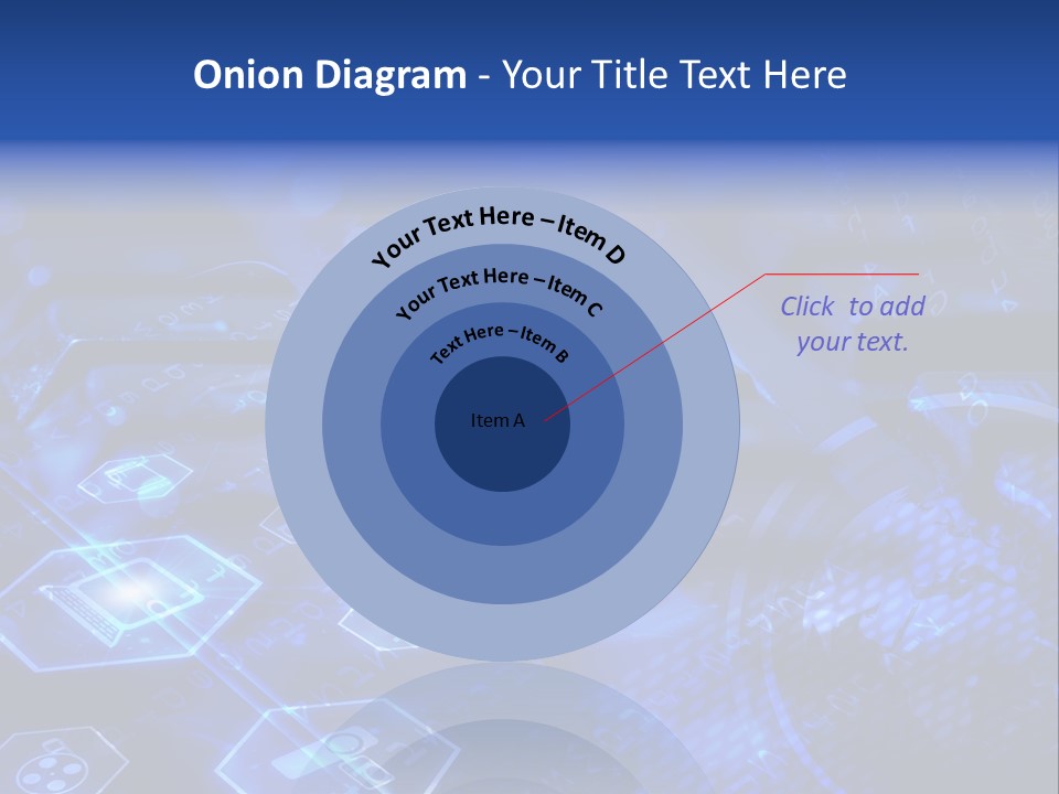 Mobile Object Touchscreen PowerPoint Template