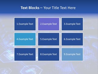 Mobile Object Touchscreen PowerPoint Template