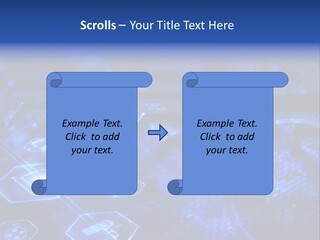 Mobile Object Touchscreen PowerPoint Template