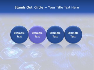 Mobile Object Touchscreen PowerPoint Template