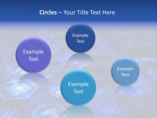Mobile Object Touchscreen PowerPoint Template