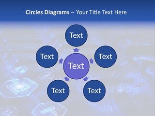 Mobile Object Touchscreen PowerPoint Template
