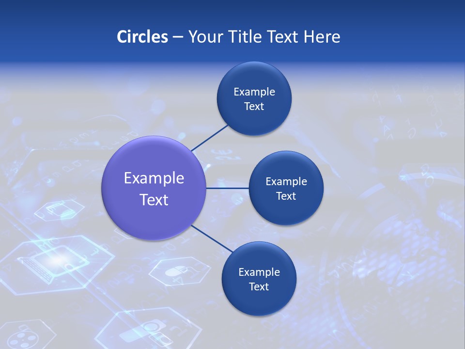 Mobile Object Touchscreen PowerPoint Template
