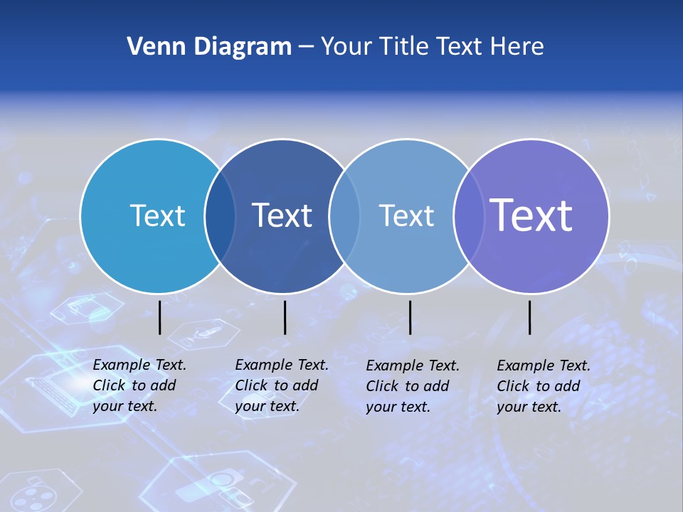Mobile Object Touchscreen PowerPoint Template
