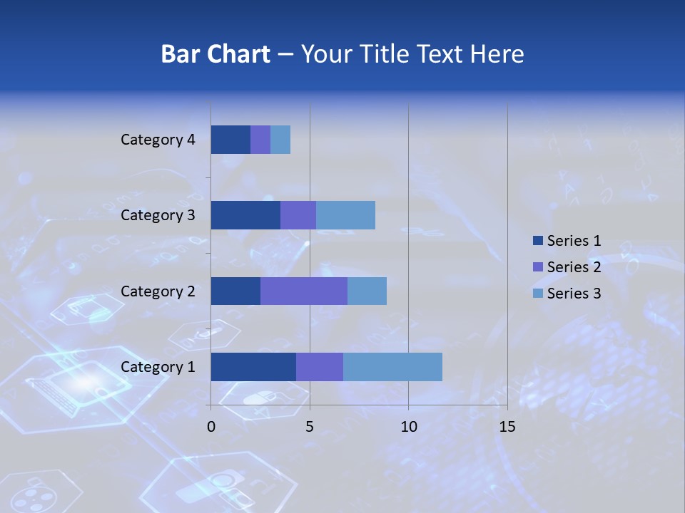 Mobile Object Touchscreen PowerPoint Template