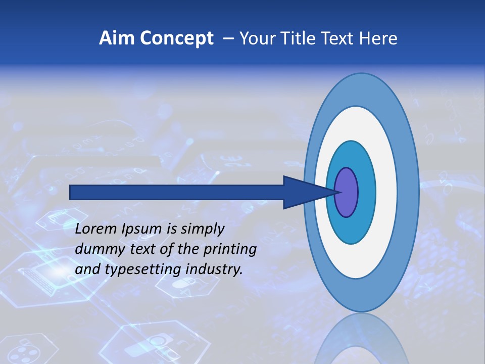 Mobile Object Touchscreen PowerPoint Template