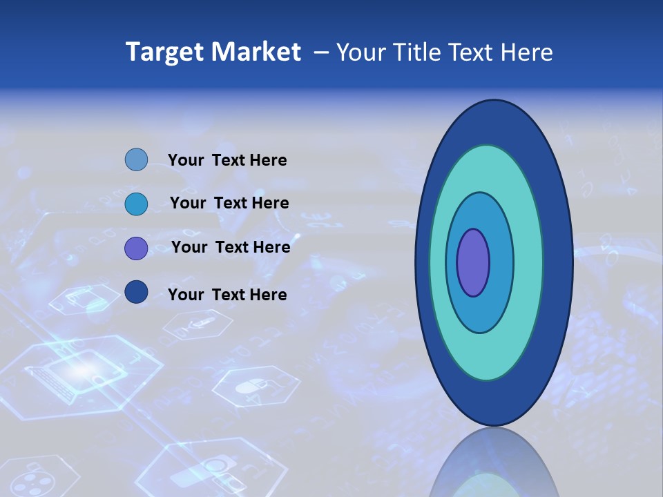 Mobile Object Touchscreen PowerPoint Template
