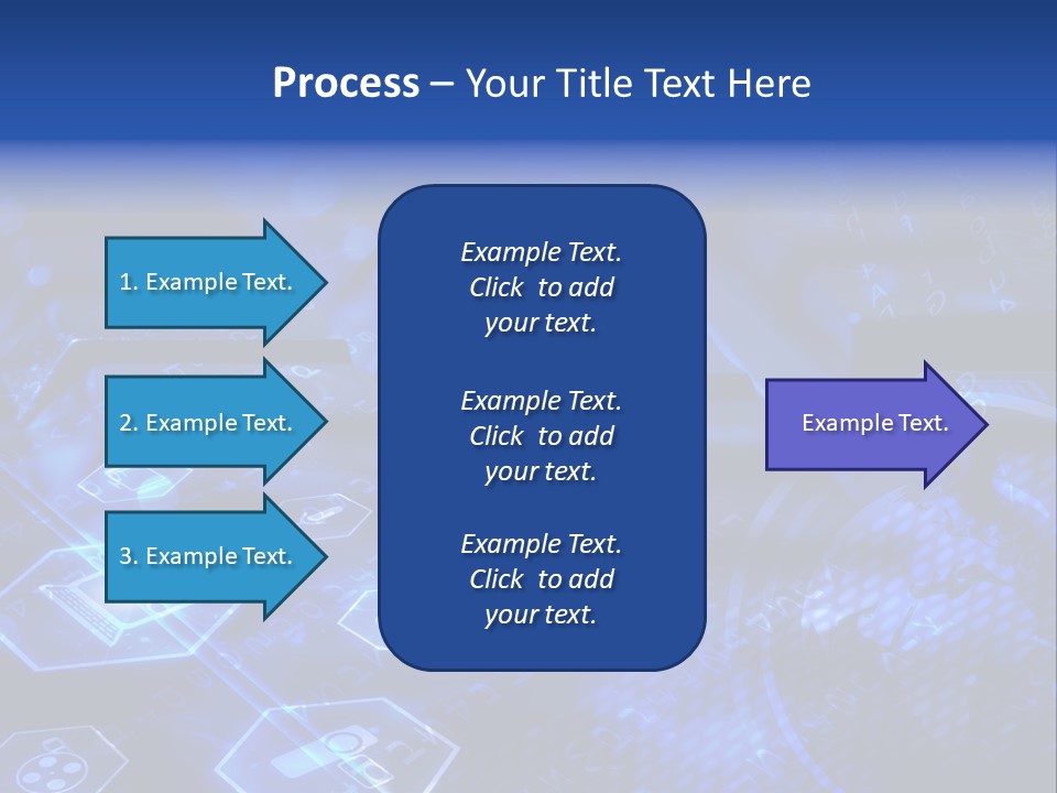 Mobile Object Touchscreen PowerPoint Template