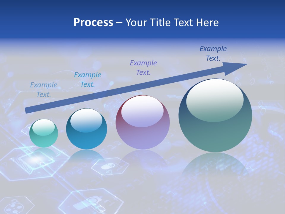Mobile Object Touchscreen PowerPoint Template