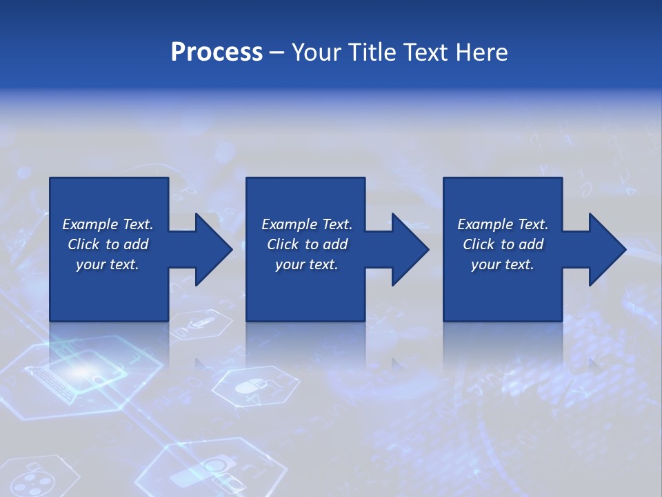 Mobile Object Touchscreen PowerPoint Template
