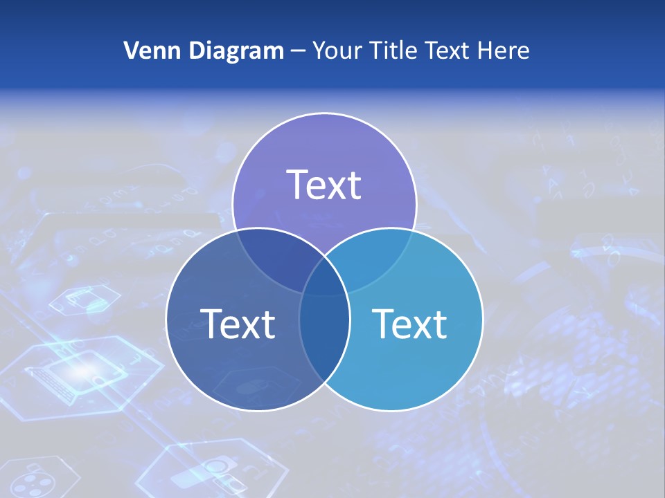 Mobile Object Touchscreen PowerPoint Template