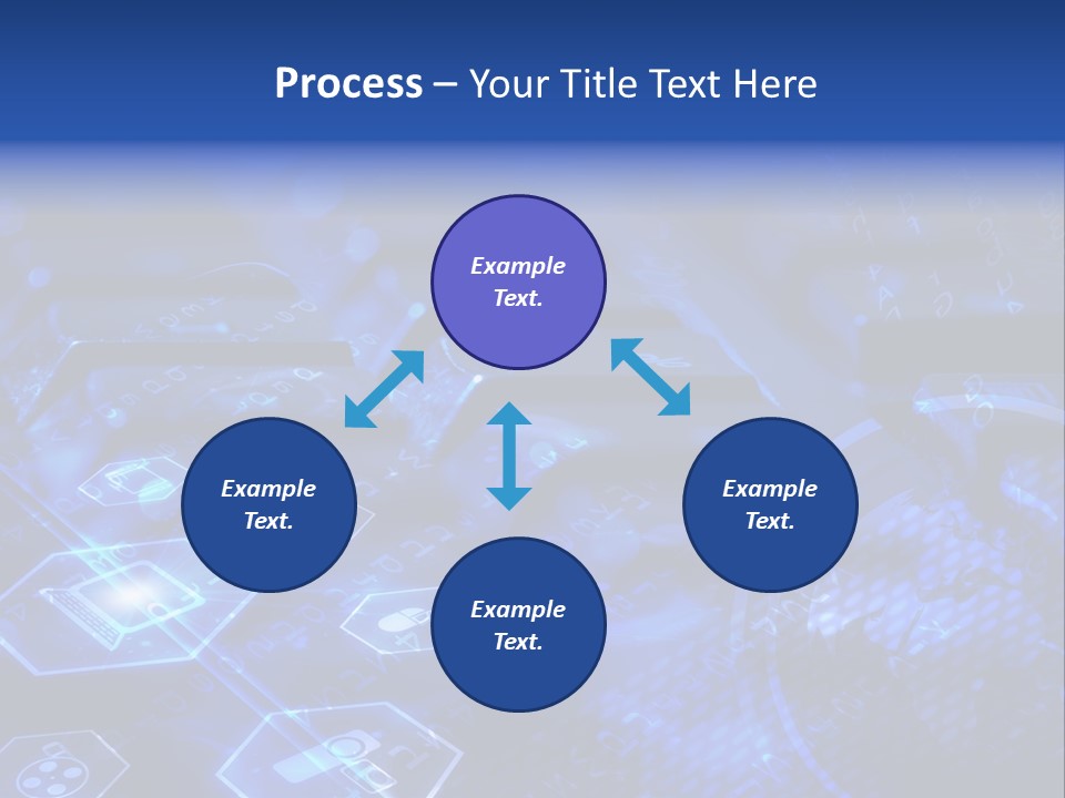 Mobile Object Touchscreen PowerPoint Template