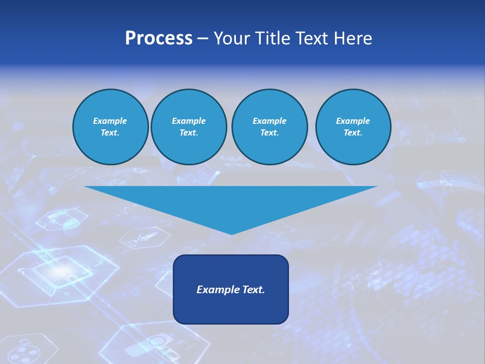 Mobile Object Touchscreen PowerPoint Template
