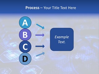 Mobile Object Touchscreen PowerPoint Template