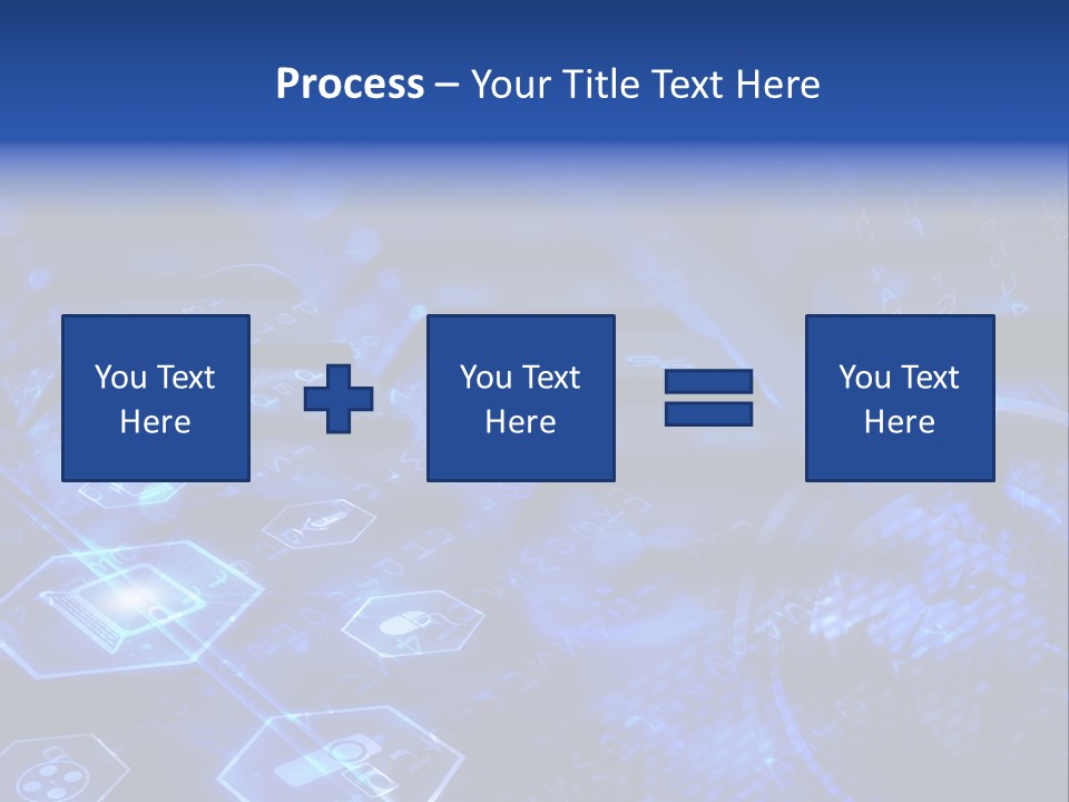 Mobile Object Touchscreen PowerPoint Template
