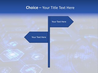 Mobile Object Touchscreen PowerPoint Template