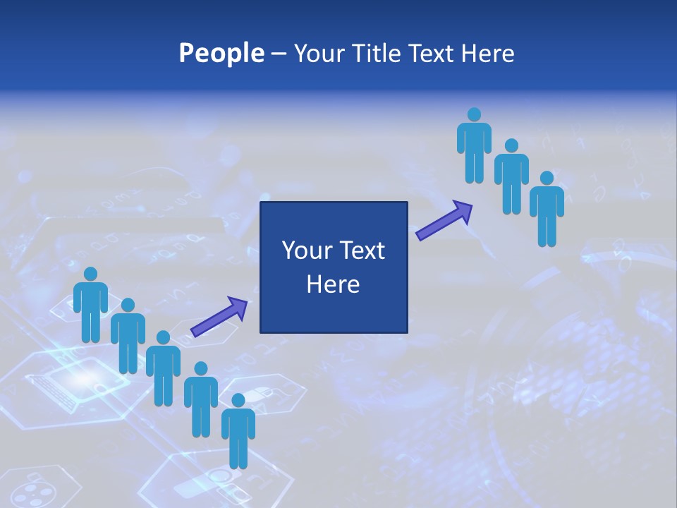 Mobile Object Touchscreen PowerPoint Template