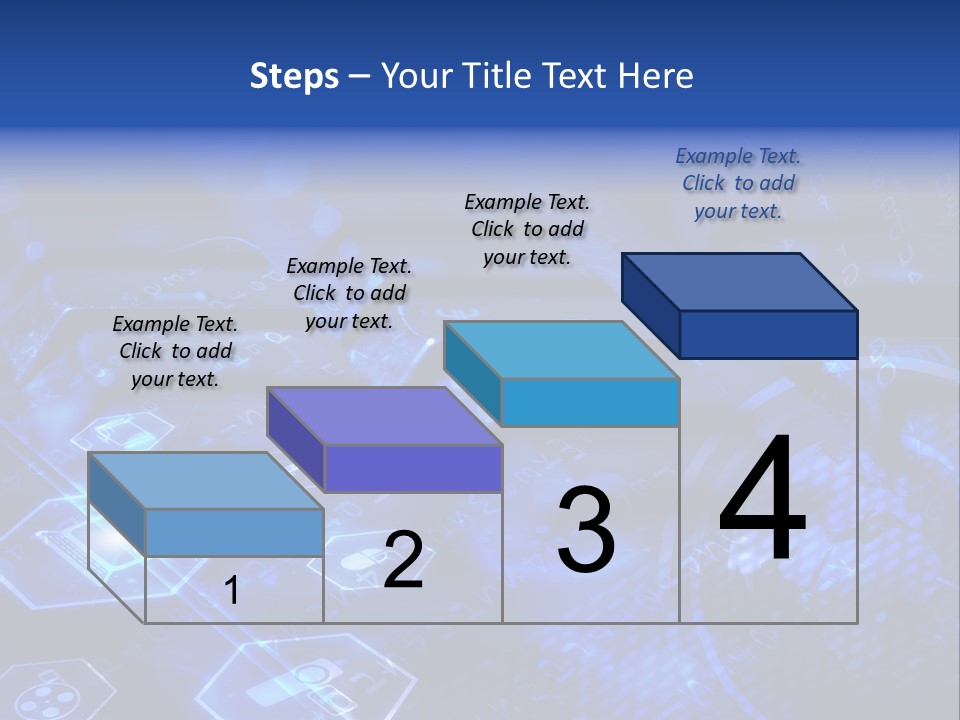 Mobile Object Touchscreen PowerPoint Template