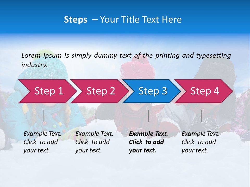 Schoolboy Three Little PowerPoint Template