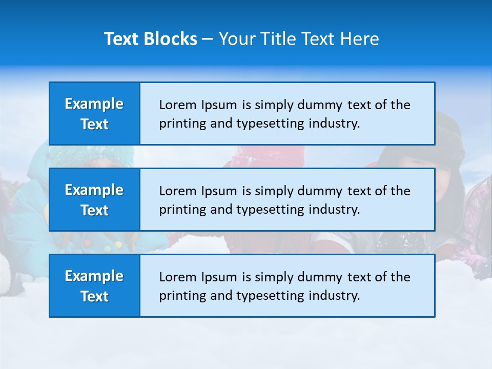 Schoolboy Three Little PowerPoint Template