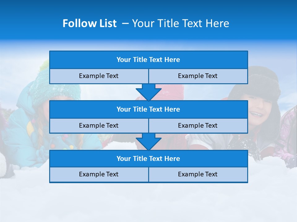 Schoolboy Three Little PowerPoint Template