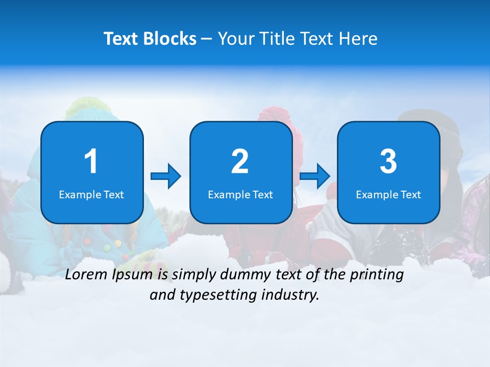Schoolboy Three Little PowerPoint Template