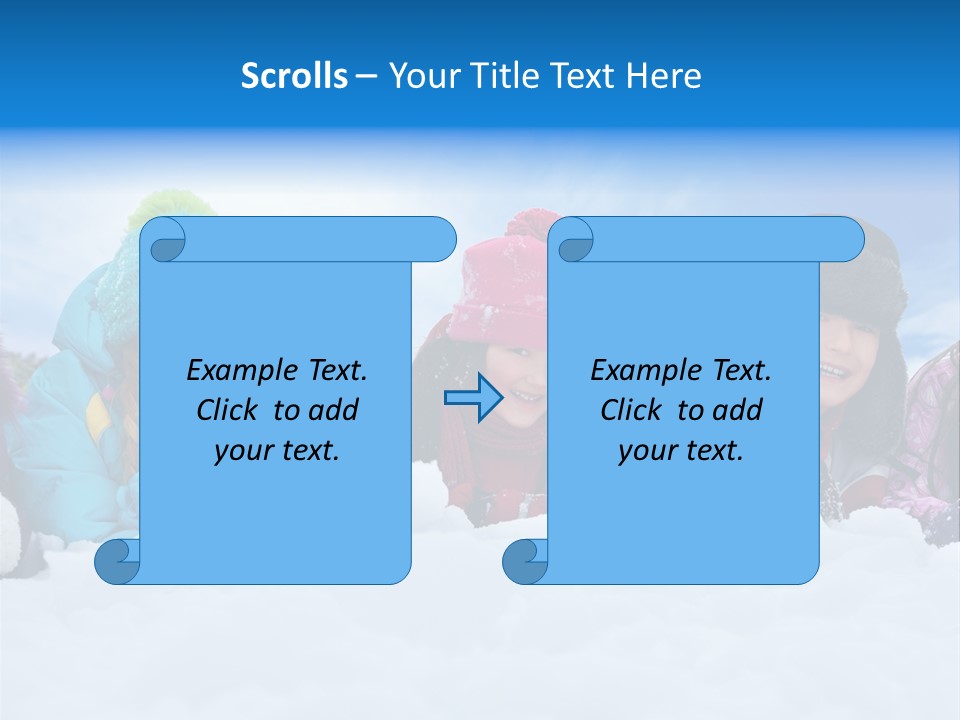 Schoolboy Three Little PowerPoint Template