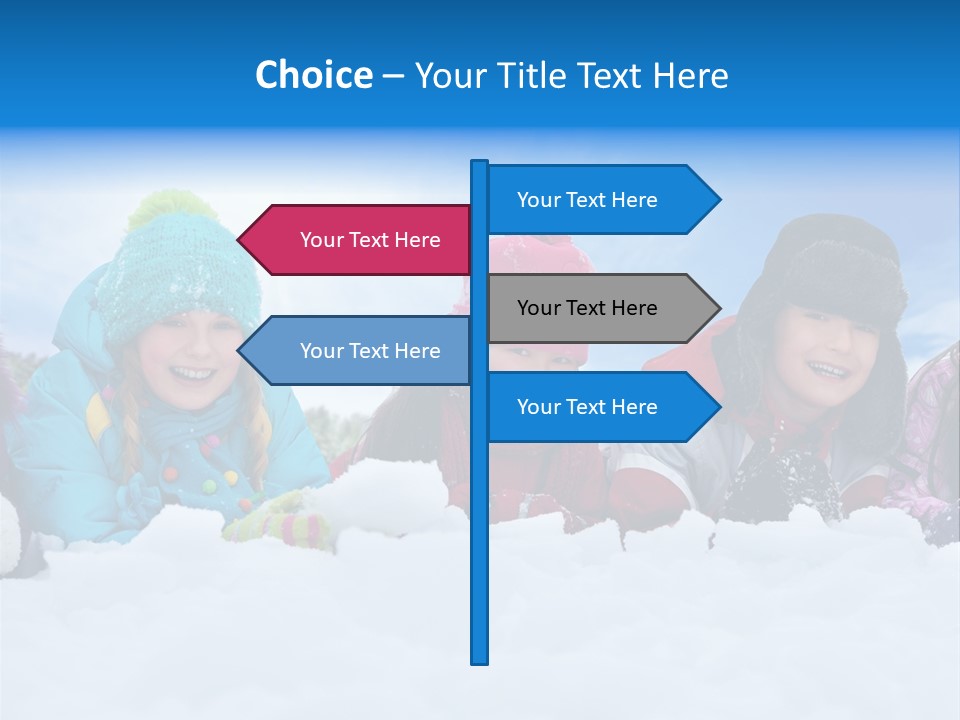 Schoolboy Three Little PowerPoint Template