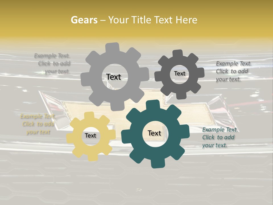 Auto Automotive Mechanic PowerPoint Template