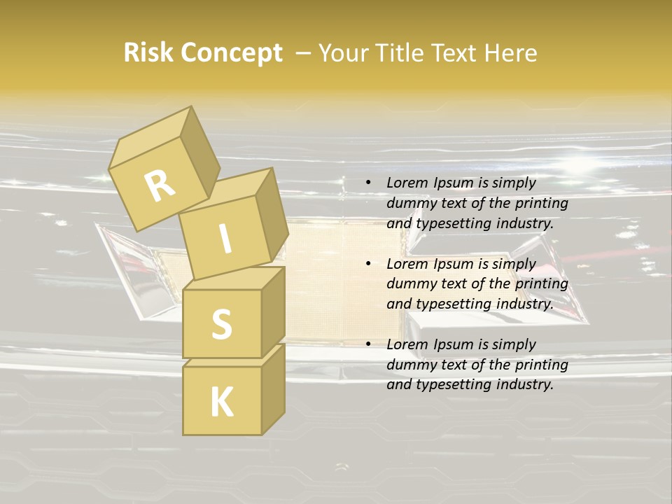 Auto Automotive Mechanic PowerPoint Template