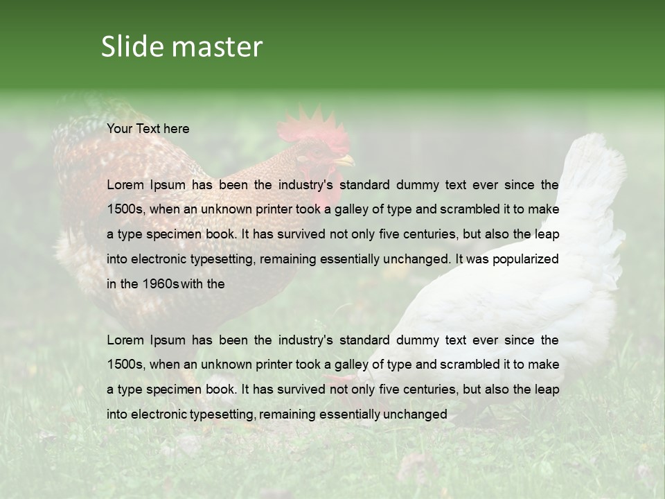 Claw Colorful Crest PowerPoint Template