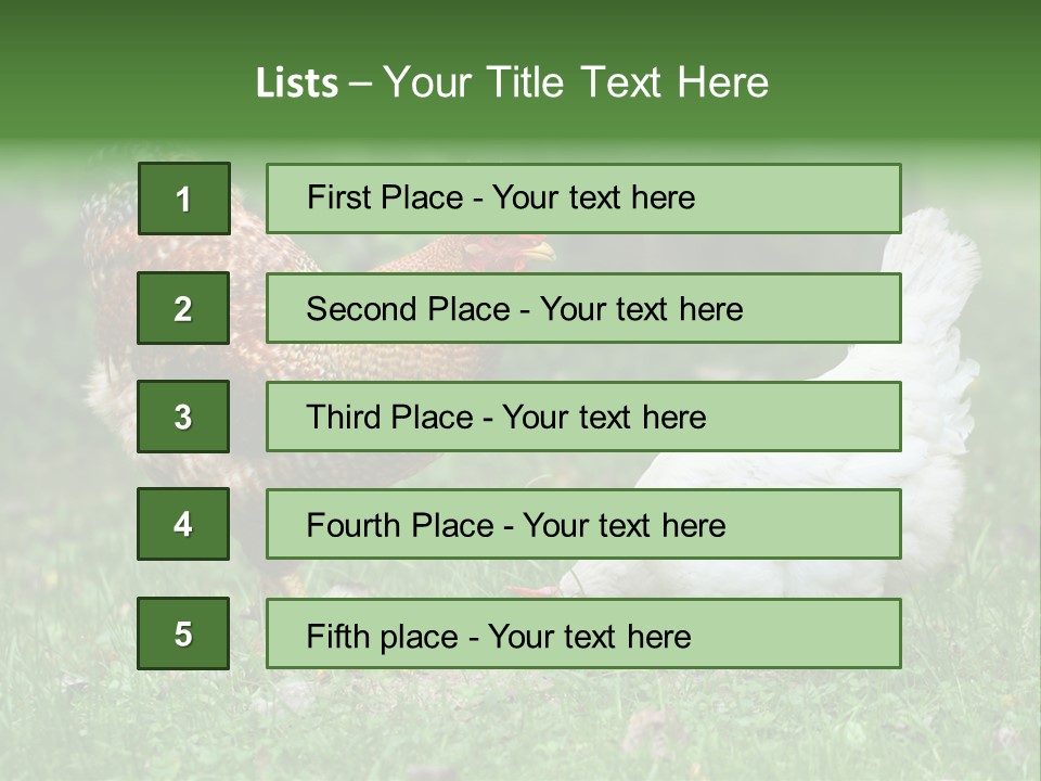 Claw Colorful Crest PowerPoint Template