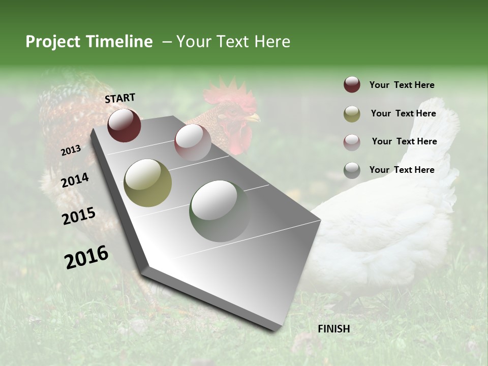 Claw Colorful Crest PowerPoint Template