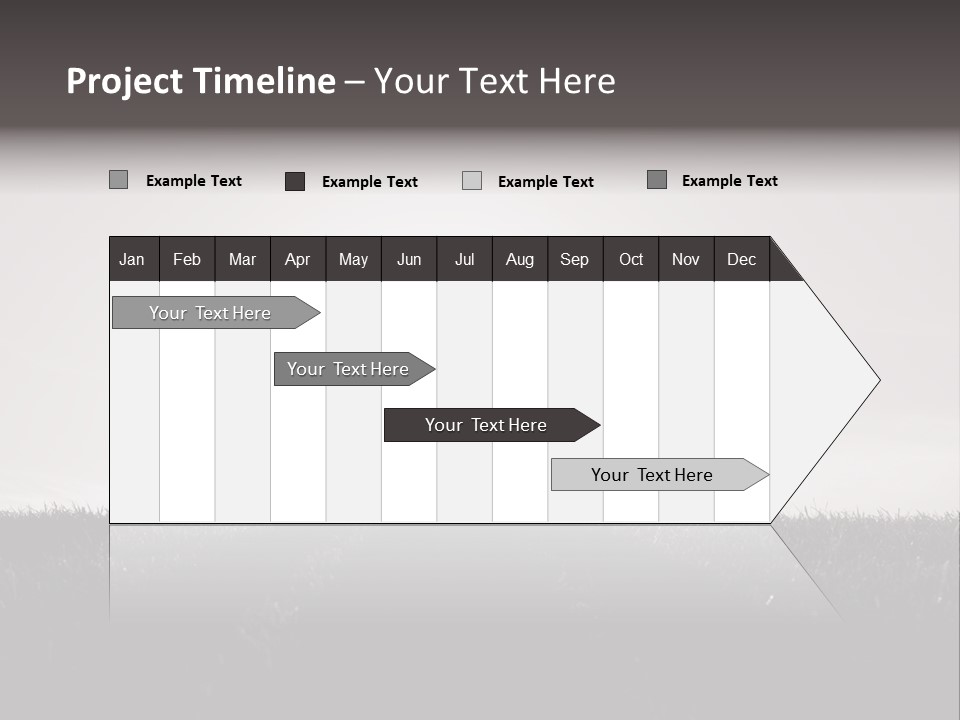 Concentration Practicing Symbol PowerPoint Template