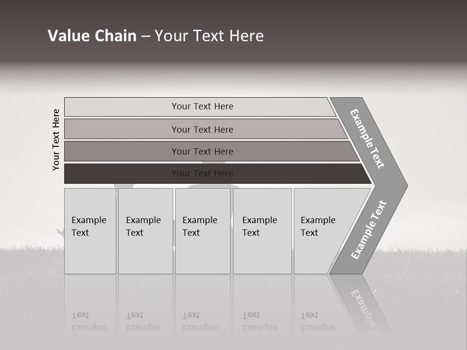 Concentration Practicing Symbol PowerPoint Template