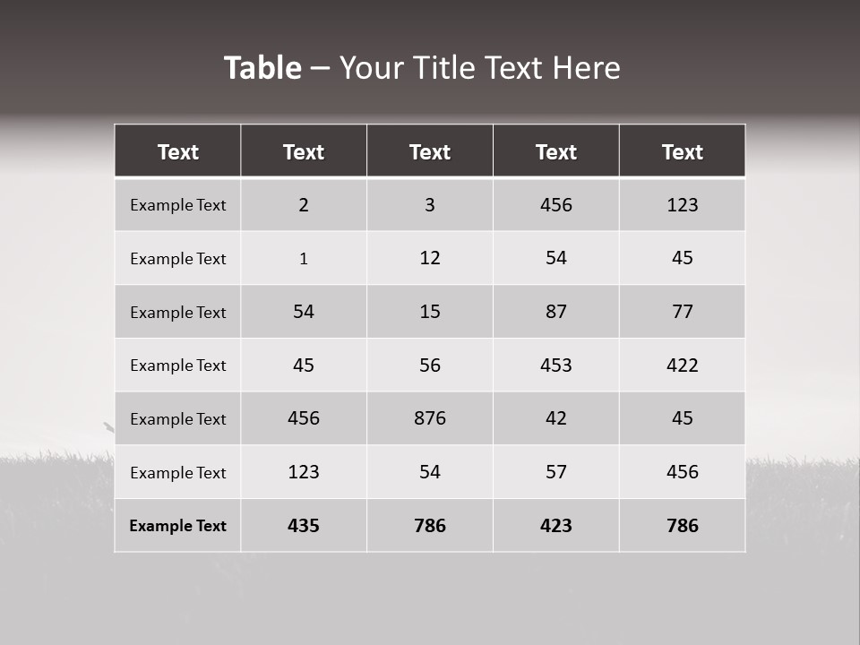 Concentration Practicing Symbol PowerPoint Template
