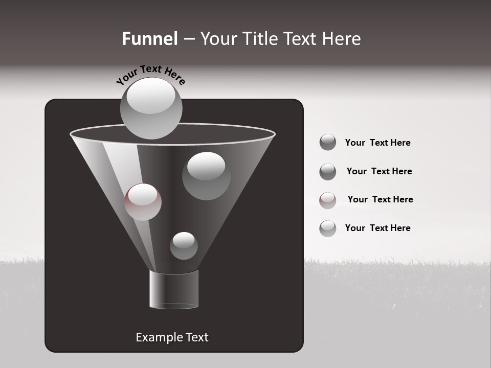 Concentration Practicing Symbol PowerPoint Template