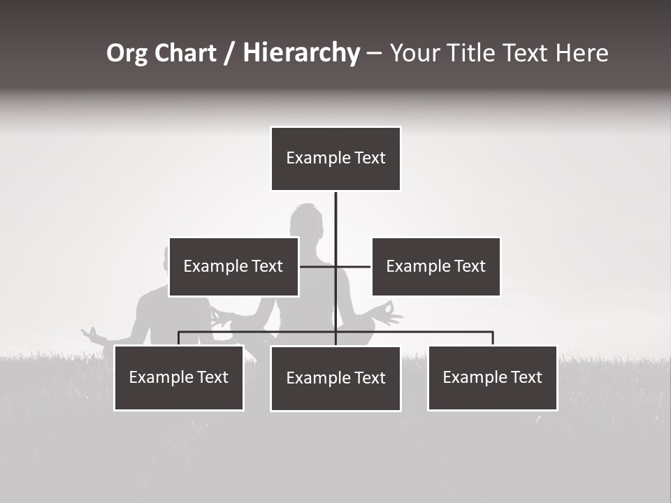 Concentration Practicing Symbol PowerPoint Template