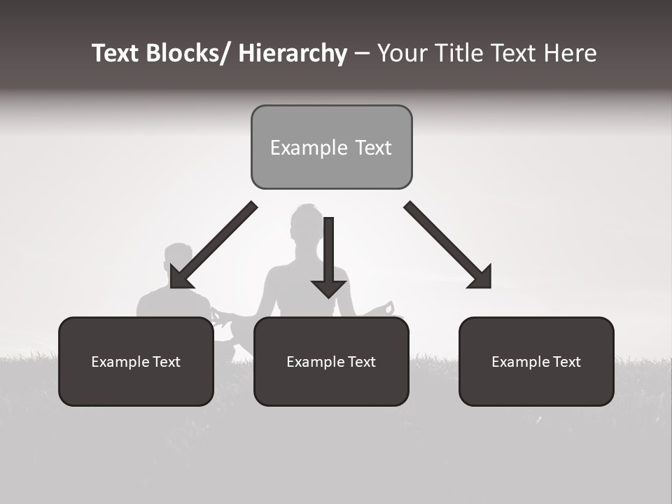 Concentration Practicing Symbol PowerPoint Template