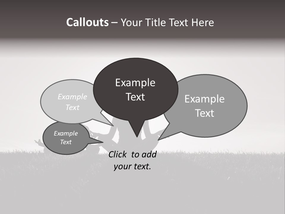 Concentration Practicing Symbol PowerPoint Template