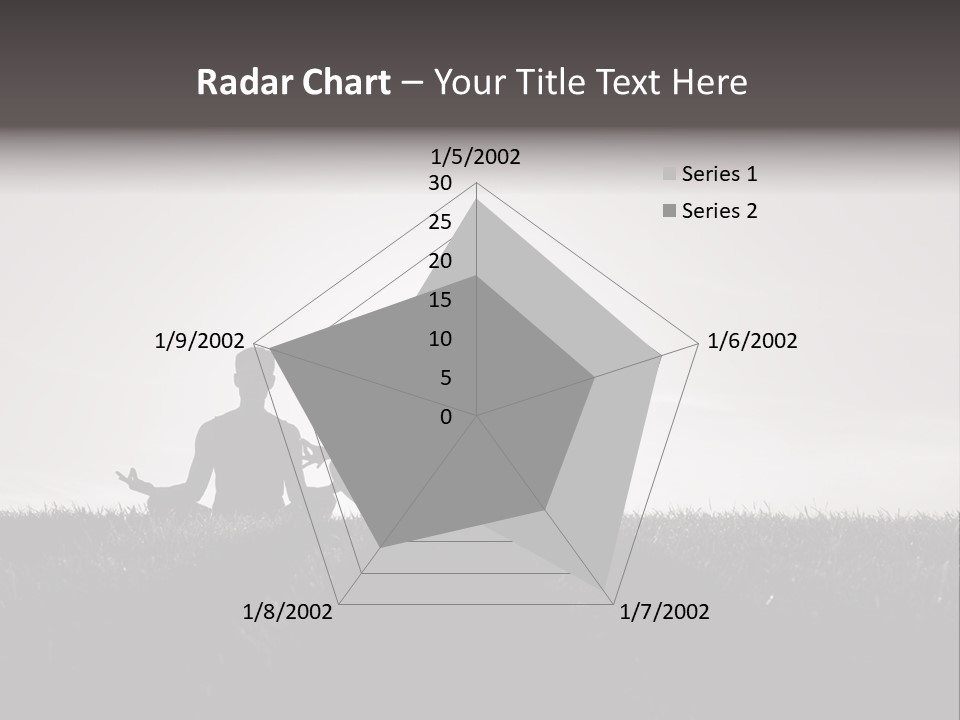 Concentration Practicing Symbol PowerPoint Template